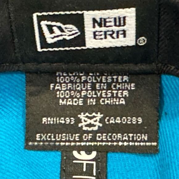 NFL New Era Carolina Panthers Roar Nation Fitted Cap Hat Size 7 1/4 - Picture 8 of 10